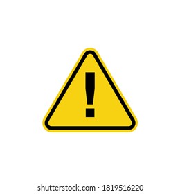 Caution, Attention icon symbol vector illustration