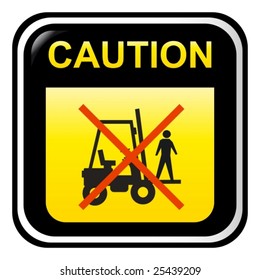 Caution - ban on the transport of people