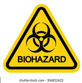 Caution biohazard sign