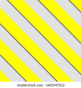 caution board with diagonal stripes for banner vector