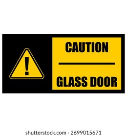Cuidado, porta da classe, vetor de informação do adesivo