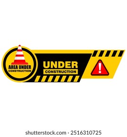 Caution, Construction Zone, sign vector