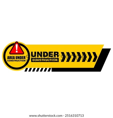 Caution, Construction Zone, sign vector