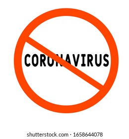 Precaución del virus de la corona.Detén el coronavirus. riesgo de enfermedad de salud pública. Concepto médico de pandemia
