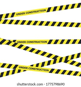 Work In Progress Tape Stock Illustrations Images Vectors Shutterstock