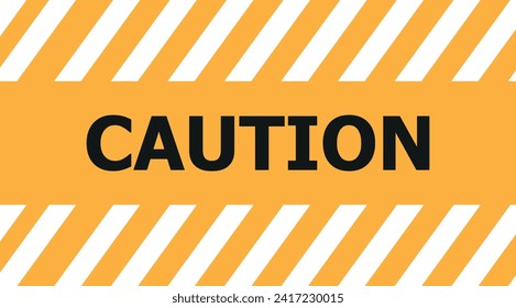Caution and danger tapes. Warning tape. Black, red and yellow striped. Vector illustration
