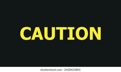 Caution and danger tapes. Warning tape. Black, red and yellow striped. Vector illustration