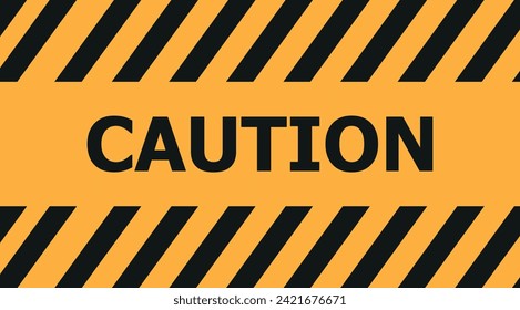 Cintas de precaución y peligro. Cinta de advertencia. Ropa negra, roja y amarilla. Ilustración del vector