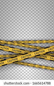 Caution, danger, warning, attention, police tapes, sign, line. Black and yellow line striped.