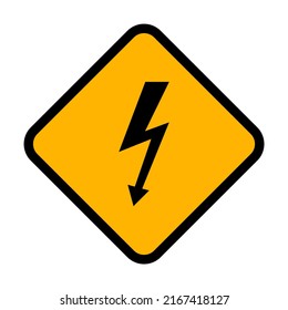 Caution do not enter sign with black and yellow colour