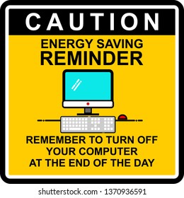 Energy Saving Sign Vector Stock Vector (Royalty Free) 1180264117 ...