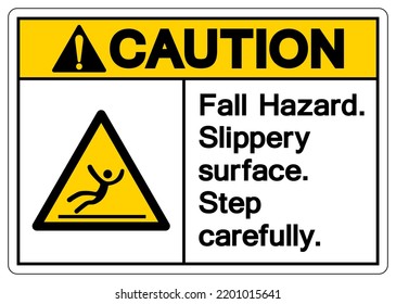 3,894 Caution slippery surface Images, Stock Photos & Vectors ...