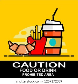 caution, food and drink