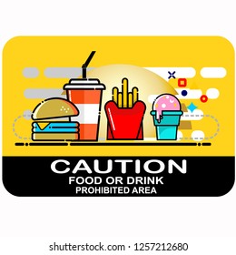 caution, food and drink