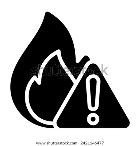 Caution - highly flammable alert icon