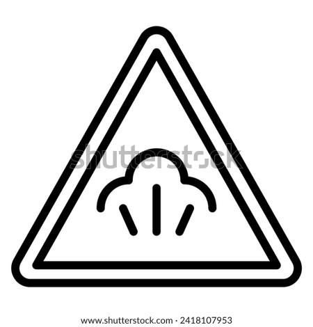 Caution - hot steam,

hot, sizzling, steaming, danger, warning, attention icon