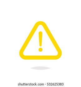 Caution Icon Outline Vector