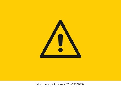 estilo moderno vectorial de icono de precaución.