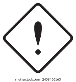 caution image sign illustration in box