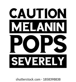 Caution melanin pops severely. Vector Quote