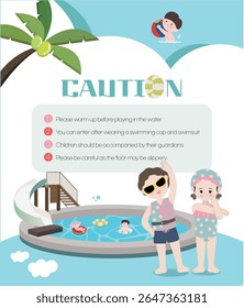 cuidado piscina crianças férias aquecimento