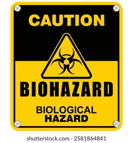 Caution, radiation hazard, sign vector
