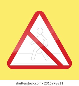 caution sign danger crossing babakan safety  