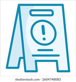 Caution Sign Icon Element For Design