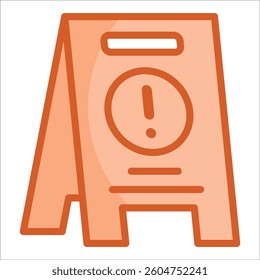 Caution Sign Icon Element For Design