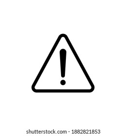 Caution sign icon vector design