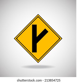 Caution Sign Road