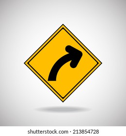 Caution Sign Road