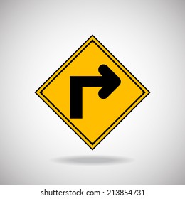 Caution Sign Road
