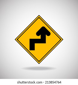 Caution Sign Road
