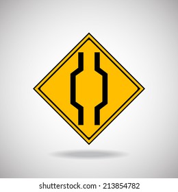 Caution Sign Road