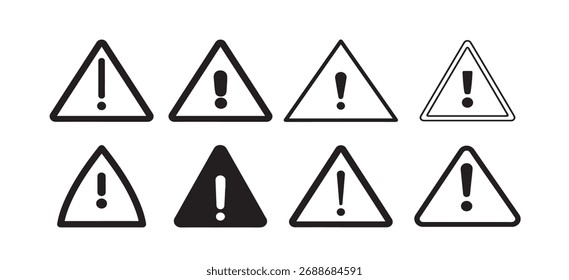 Signo de precaución Silueta Fondo blanco