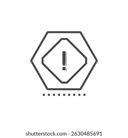 Caution sign vector collection. Illustration design for business. Stock vector.