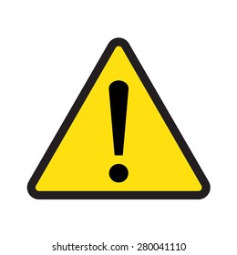 caution sign vector triangle with exclamation mark