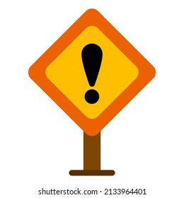 caution sign warning construction equipment