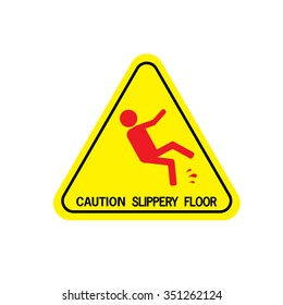 caution slippery floor