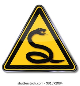 Caution snake and snake venom 