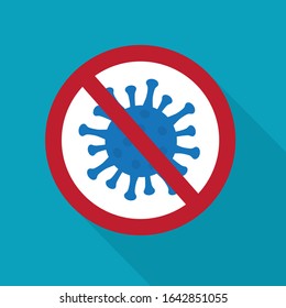caution, stop COVID-19, new 2019 China coronavirus concept- vector illustration