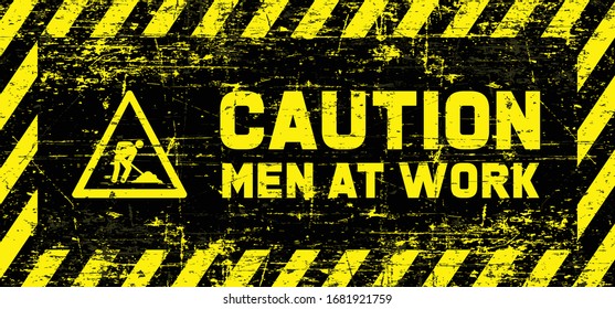 Caution Stop halt allowed area Men at work in progress Back, yellow tape signs Progress security warning zone sign Safety first day Vector symbol icon Beware admittance  under construction tapes icons