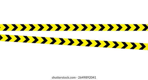 Caution Tape Set, Yellow and Black Stripes, Warning Labels, Danger Signs, Safety Barriers, Construction Zone Graphics, under construction design in eps 10.