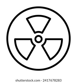 Caution,  toxic, alert, be careful, warning, toxin, chemical, radiation icon