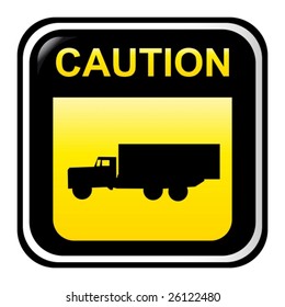 Caution - truck