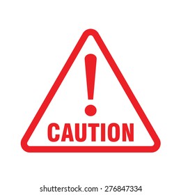 caution vector sign