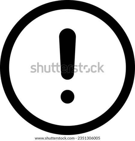 caution warning attention alarm alert 5203