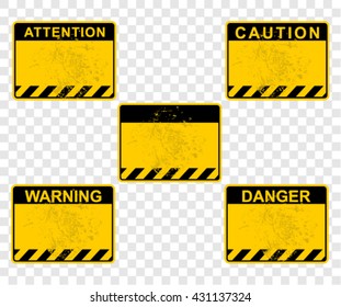 caution, warning, attention, danger, signs