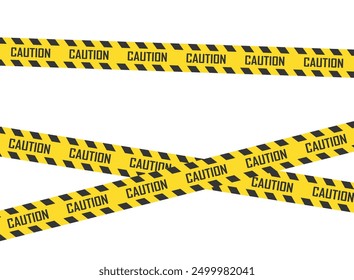 Caution, warning icon in flat style. Stop vector illustration on isolated background. Do not enter sign business concept.